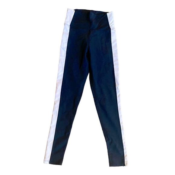 Kyodan Black and White Leggings with Pocket Size Small - Picture 1 of 4